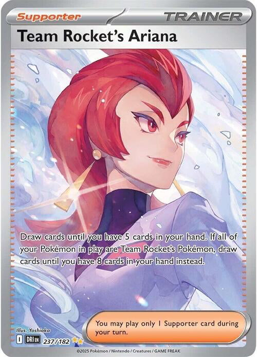 Destined Rivals Team Rocket's Ariana #237/182
